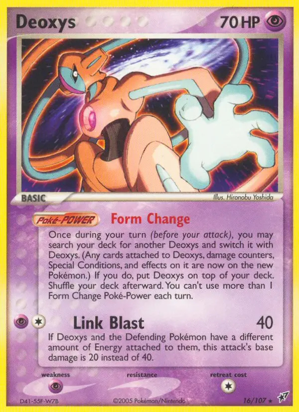 Image of the card Deoxys