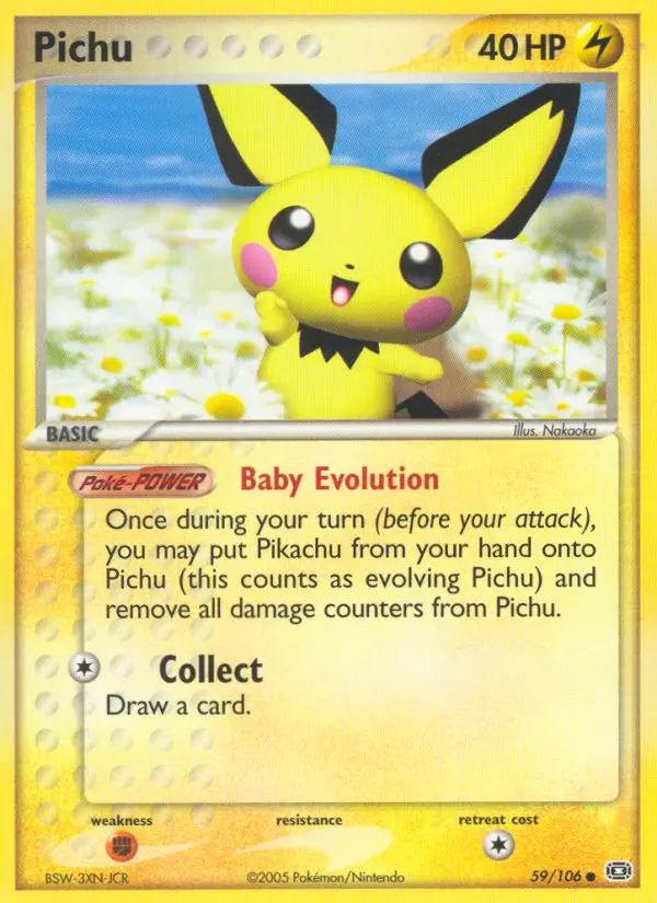 Image of the card Pichu