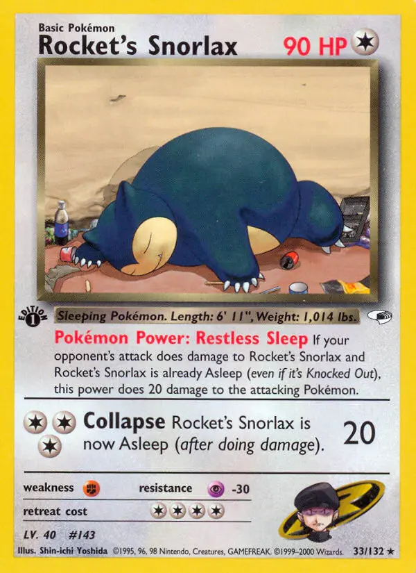 Image of the card Rocket's Snorlax