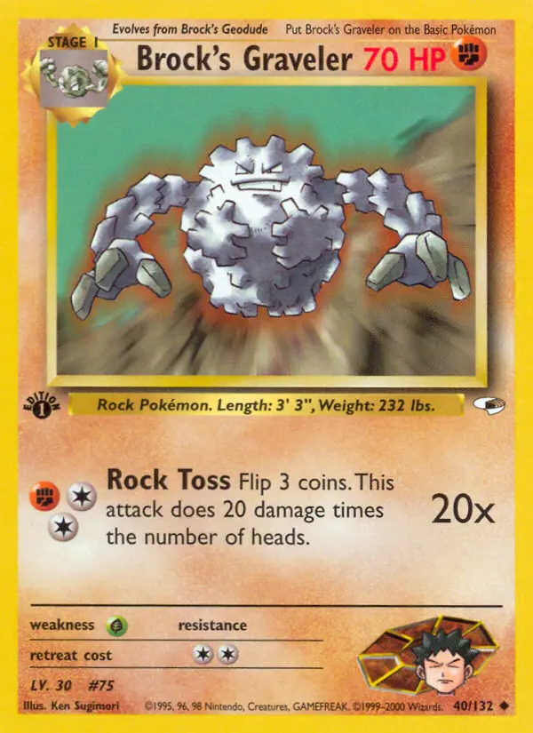 Image of the card Brock's Graveler