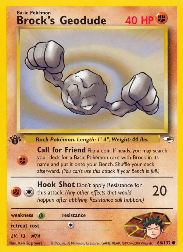 Image of the card Brock's Geodude