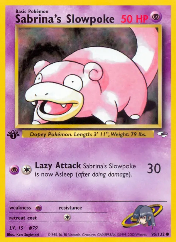 Image of the card Sabrina's Slowpoke