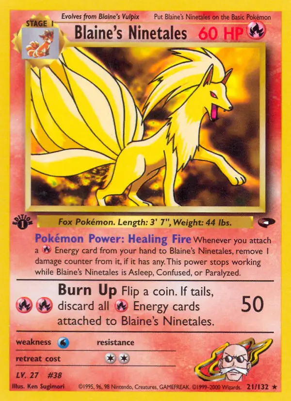 Image of the card Blaine's Ninetales