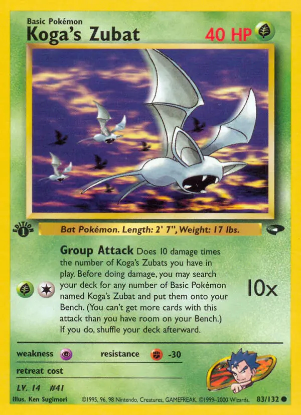 Image of the card Koga's Zubat