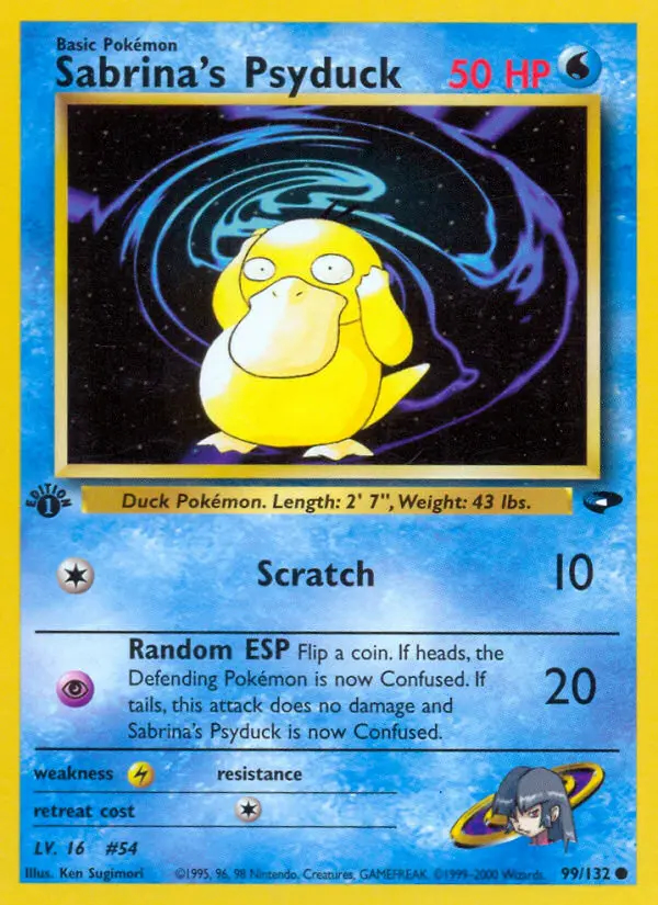Image of the card Sabrina's Psyduck