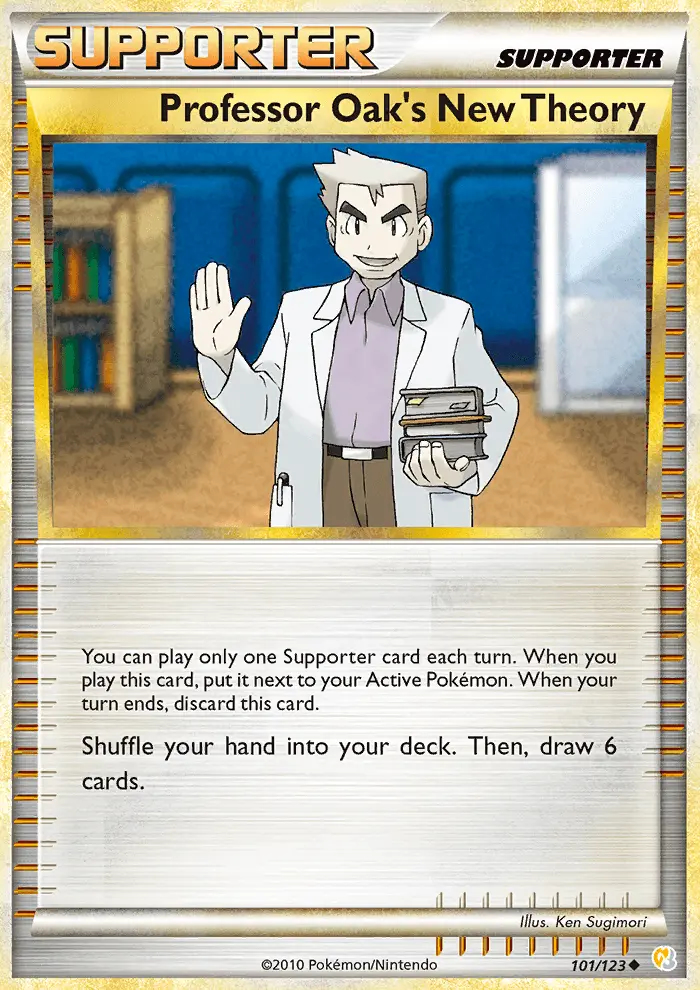 Image of the card Professor Oak’s New Theory