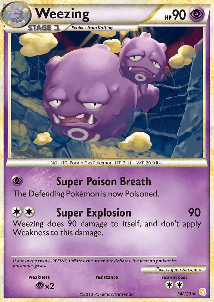 Image of the card Weezing