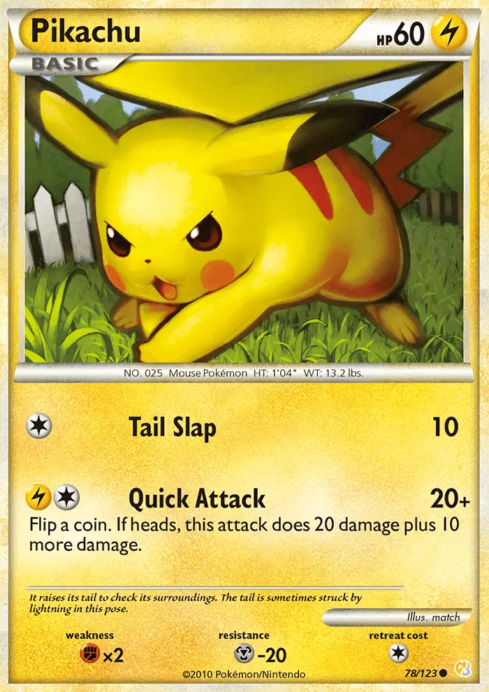 Image of the card Pikachu