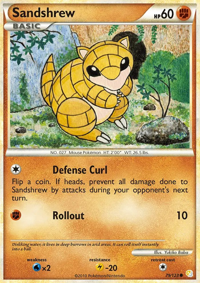 Image of the card Sandshrew