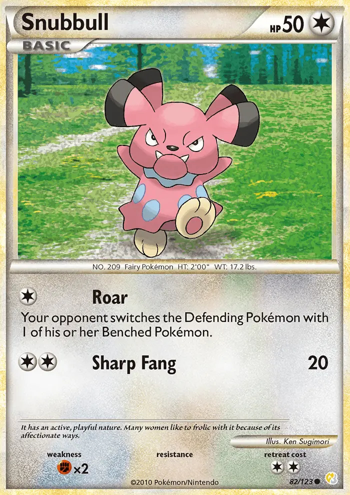 Image of the card Snubbull