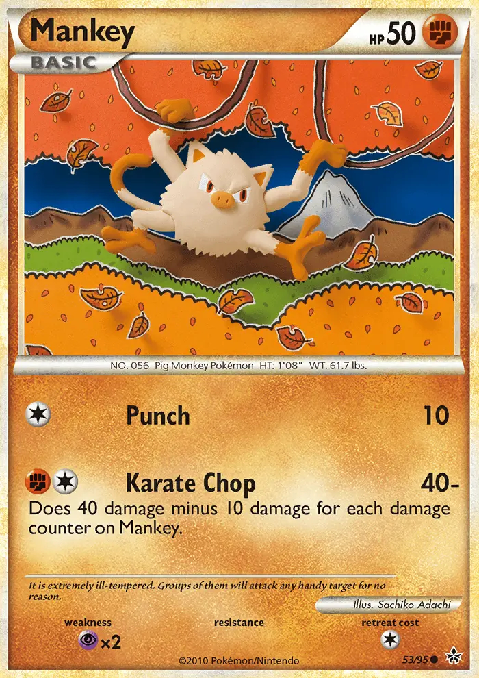 Image of the card Mankey