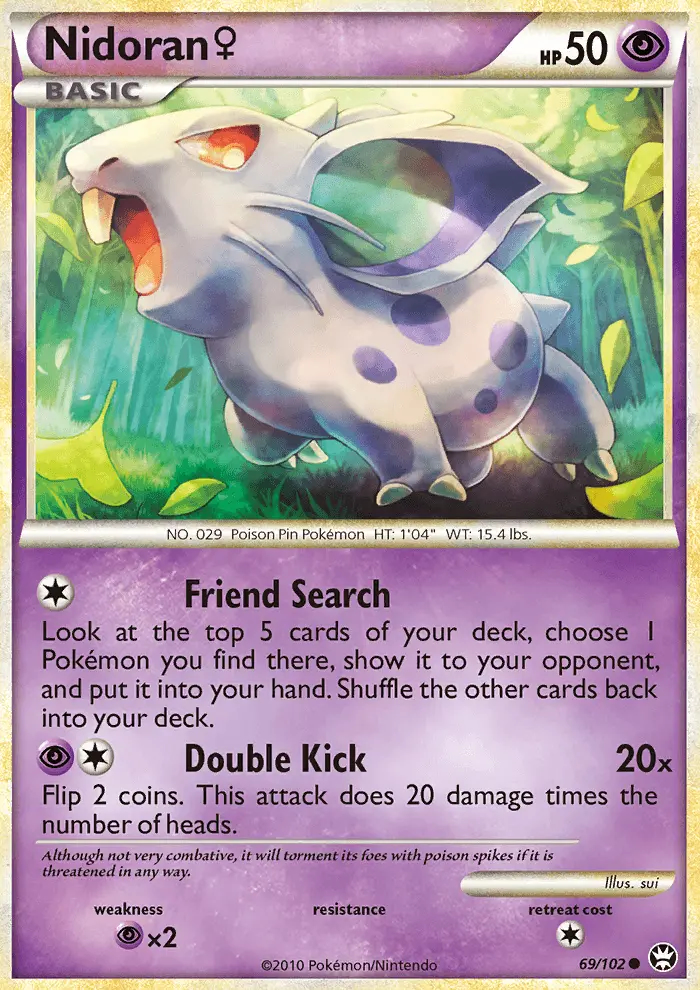 Image of the card Nidoran♀