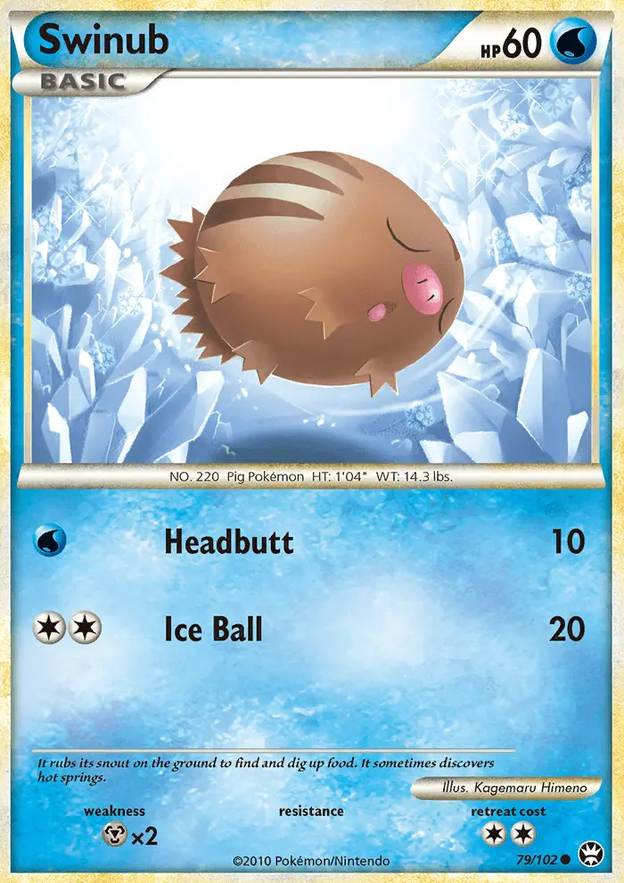 Image of the card Swinub