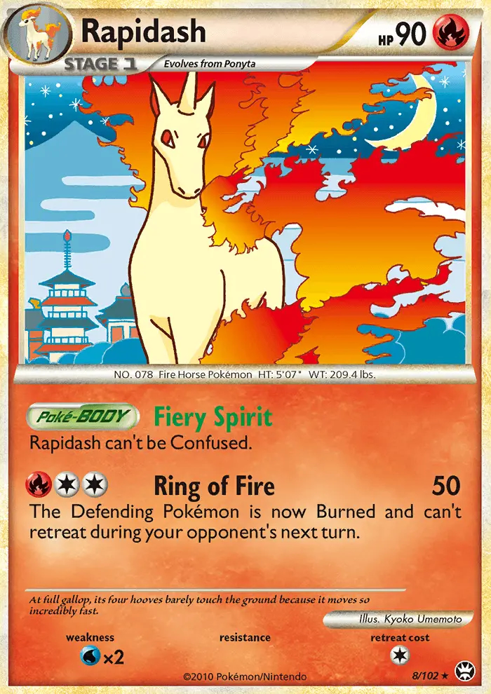 Image of the card Rapidash