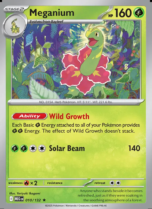 Image of the card Meganium