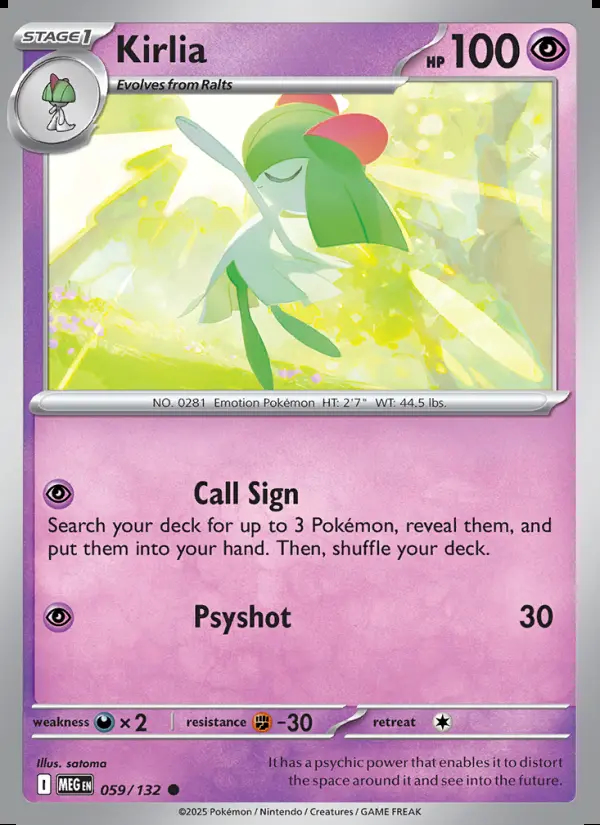 Image of the card Kirlia