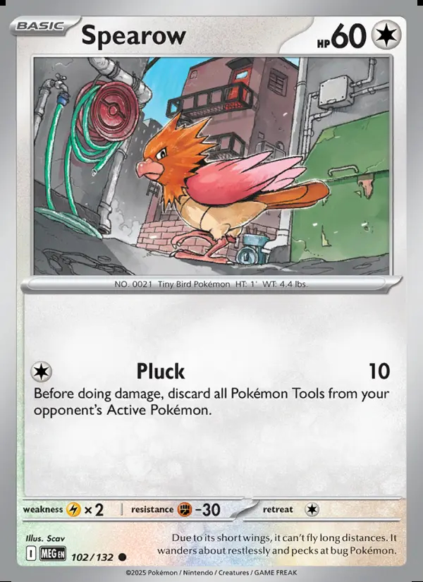 Image of the card Spearow