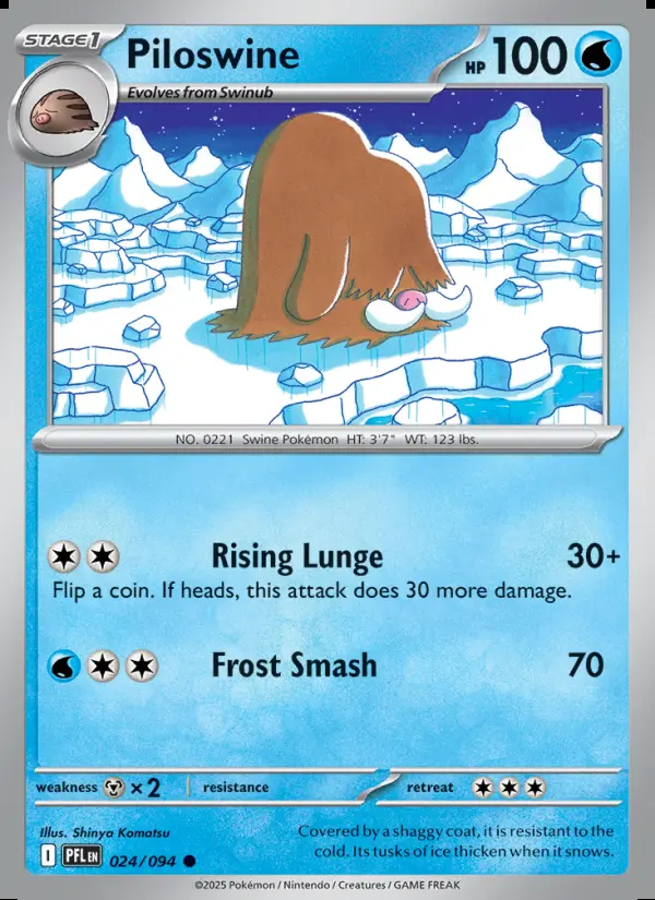 Image of the card Piloswine