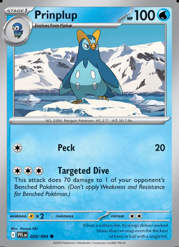 Image of the card Prinplup