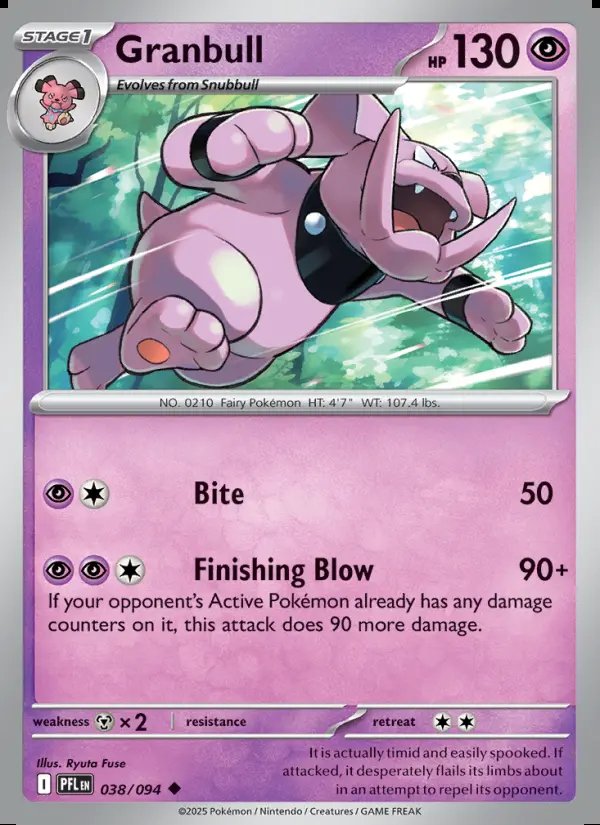 Image of the card Granbull