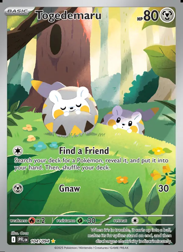 Image of the card Togedemaru