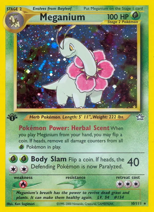 Image of the card Meganium