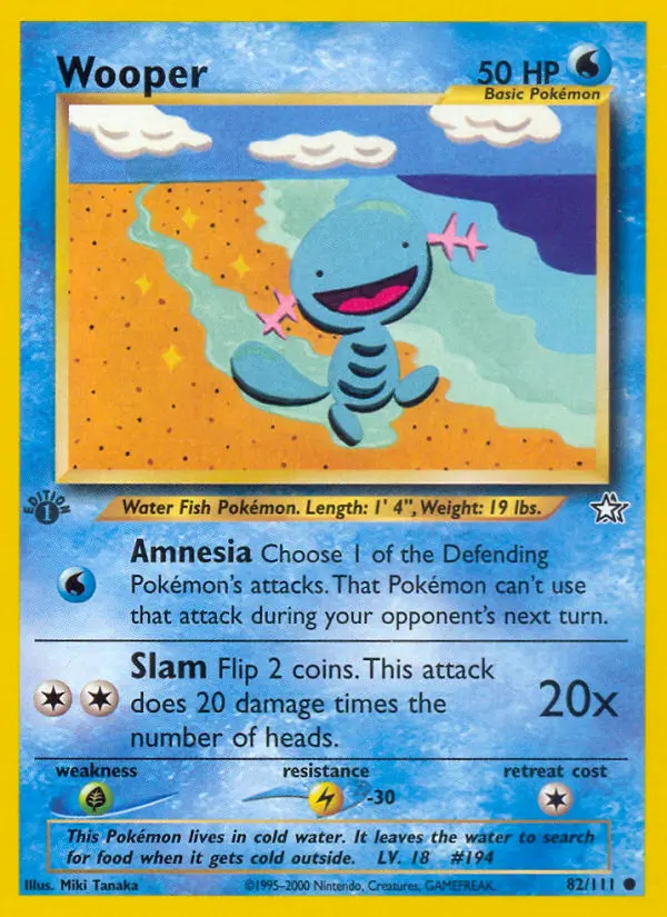 Image of the card Wooper