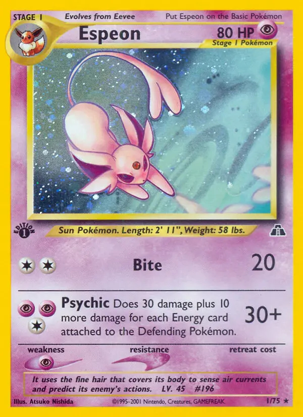 Image of the card Espeon
