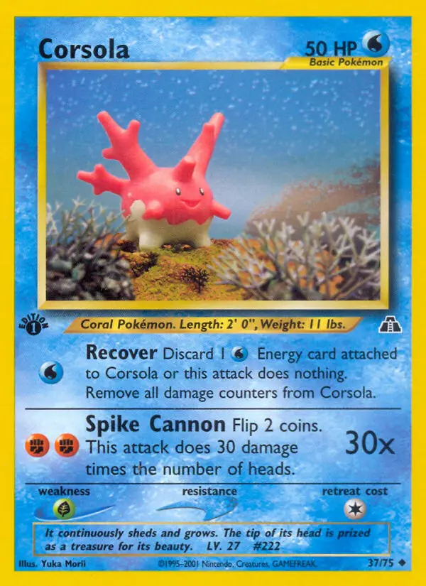 Image of the card Corsola