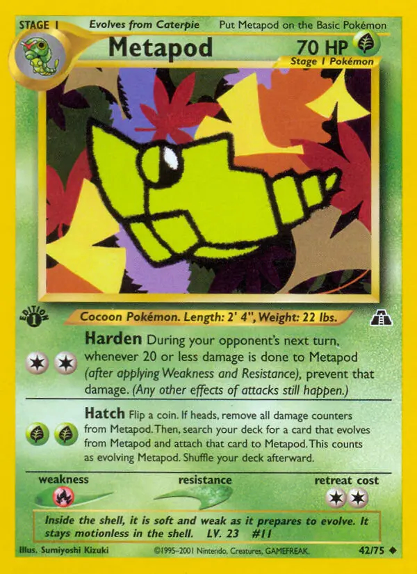 Image of the card Metapod