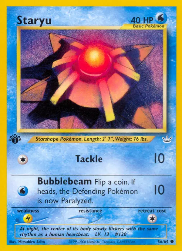 Image of the card Staryu