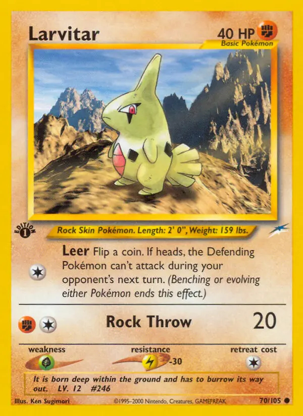 Image of the card Larvitar