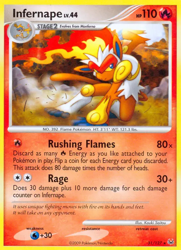 Image of the card Infernape