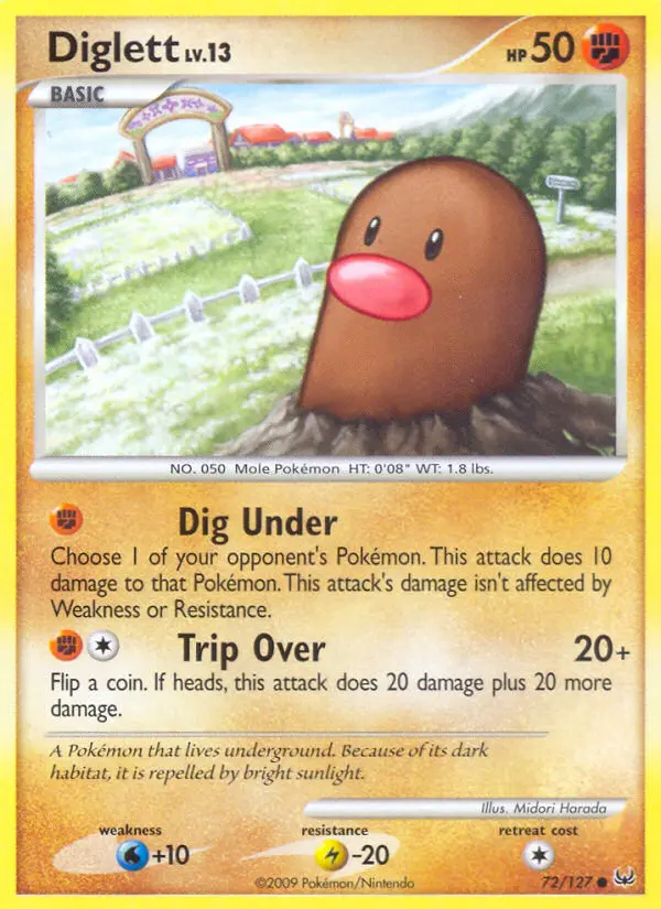 Image of the card Diglett