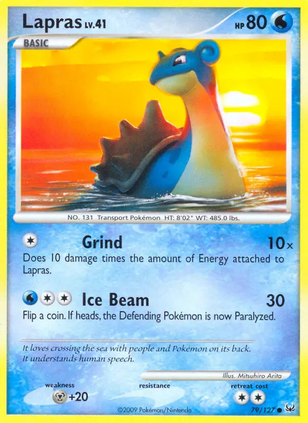 Image of the card Lapras