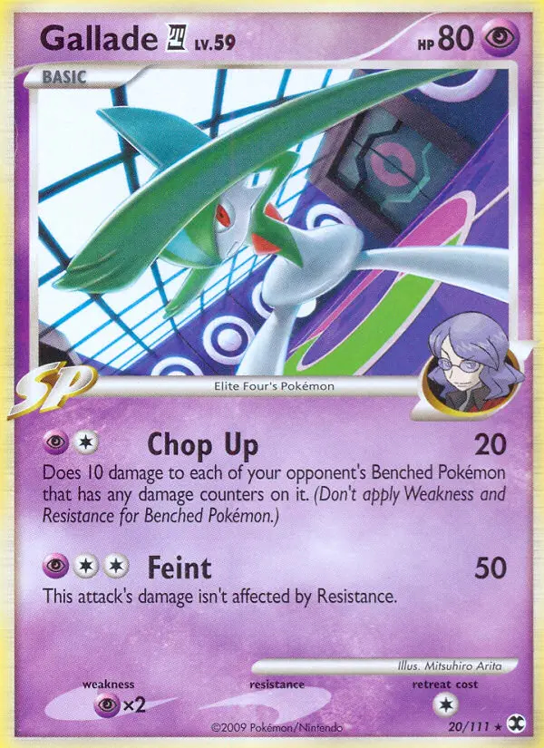 Image of the card Gallade 4