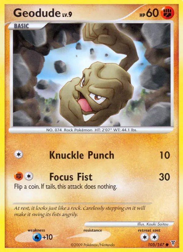 Image of the card Geodude