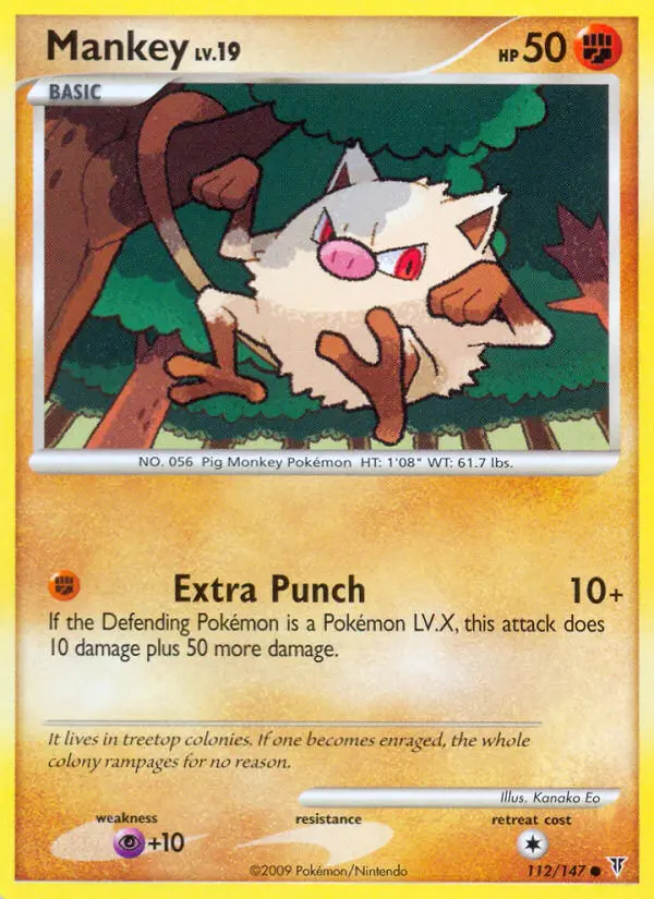 Image of the card Mankey