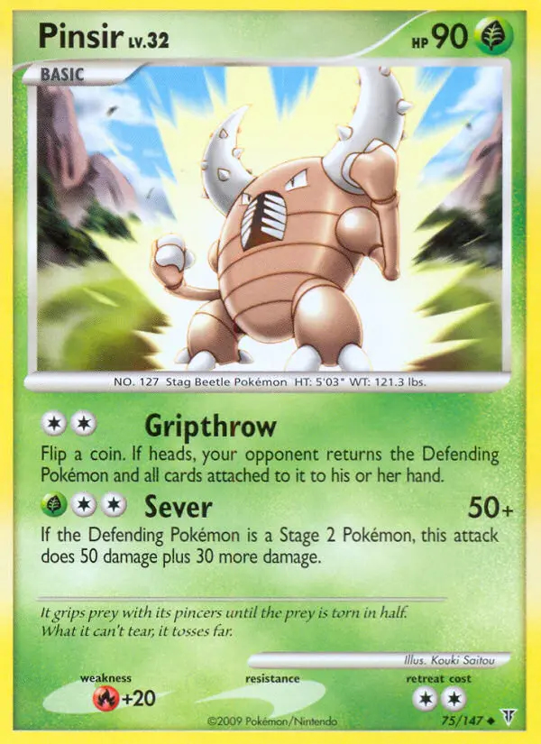 Image of the card Pinsir