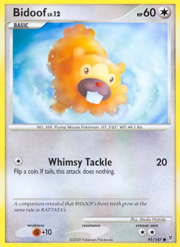 Image of the card Bidoof