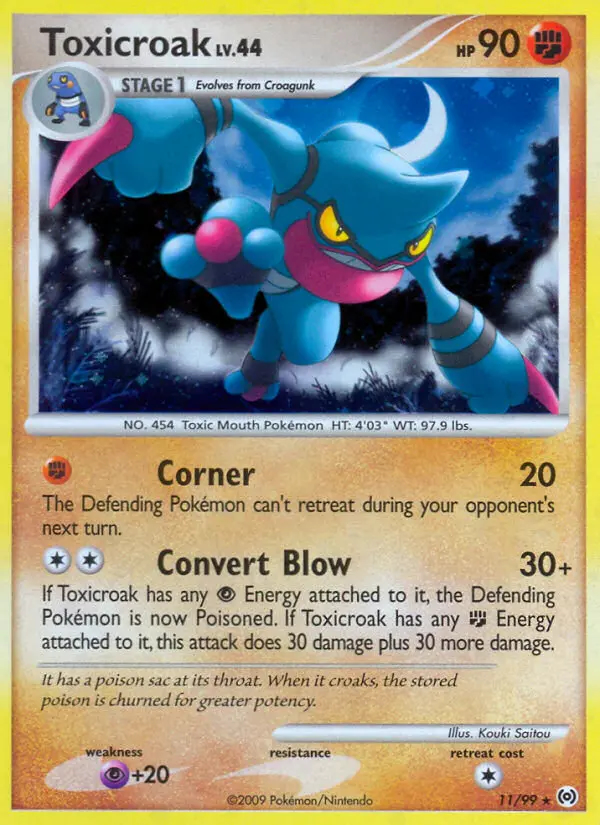Image of the card Toxicroak