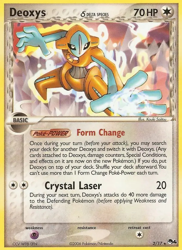 Image of the card Deoxys δ