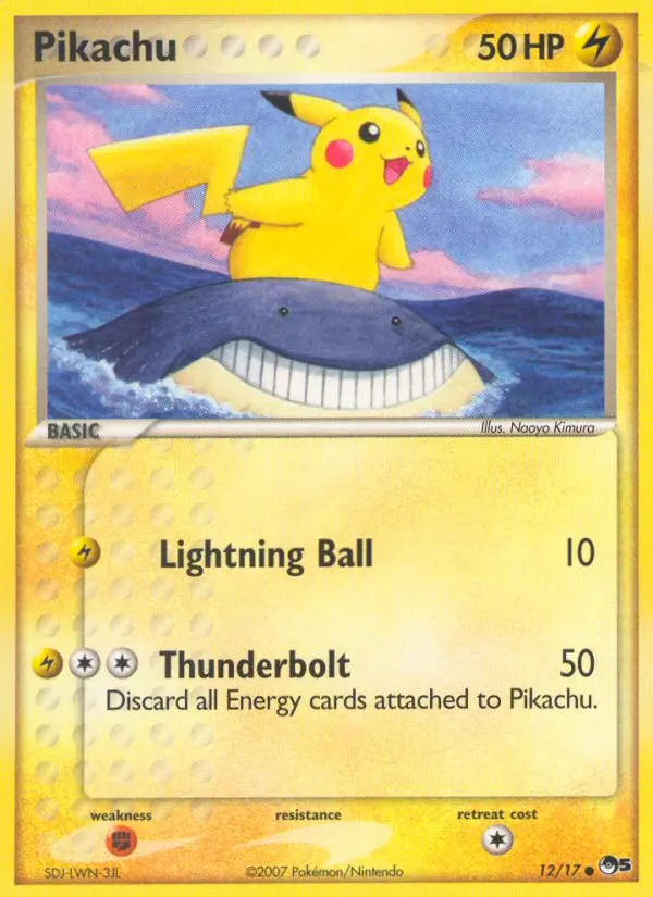 Image of the card Pikachu