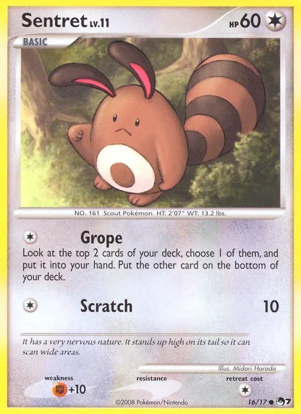 Image of the card Sentret