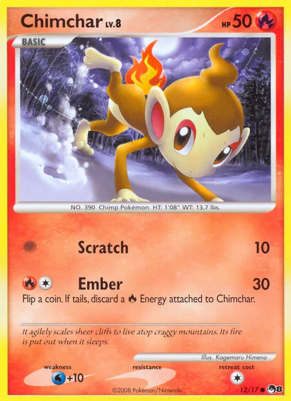 Image of the card Chimchar