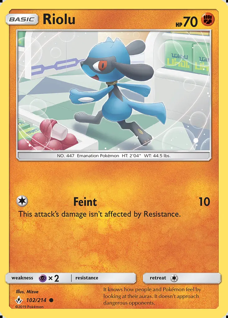 Image of the card Riolu