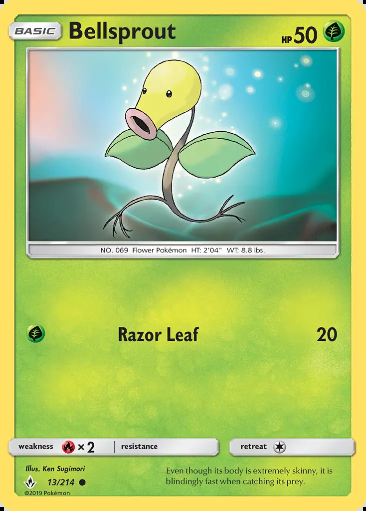 Image of the card Bellsprout