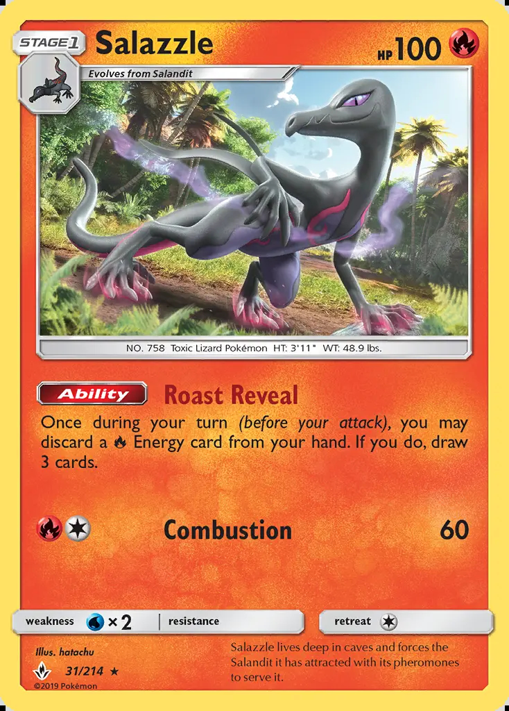 Image of the card Salazzle