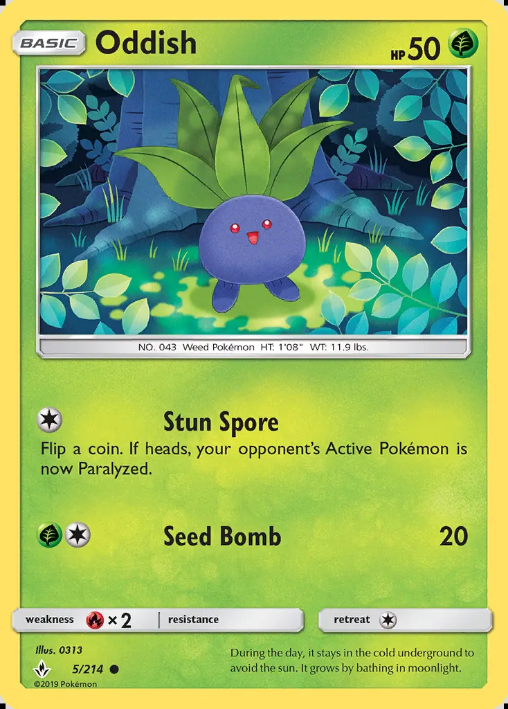 Image of the card Oddish
