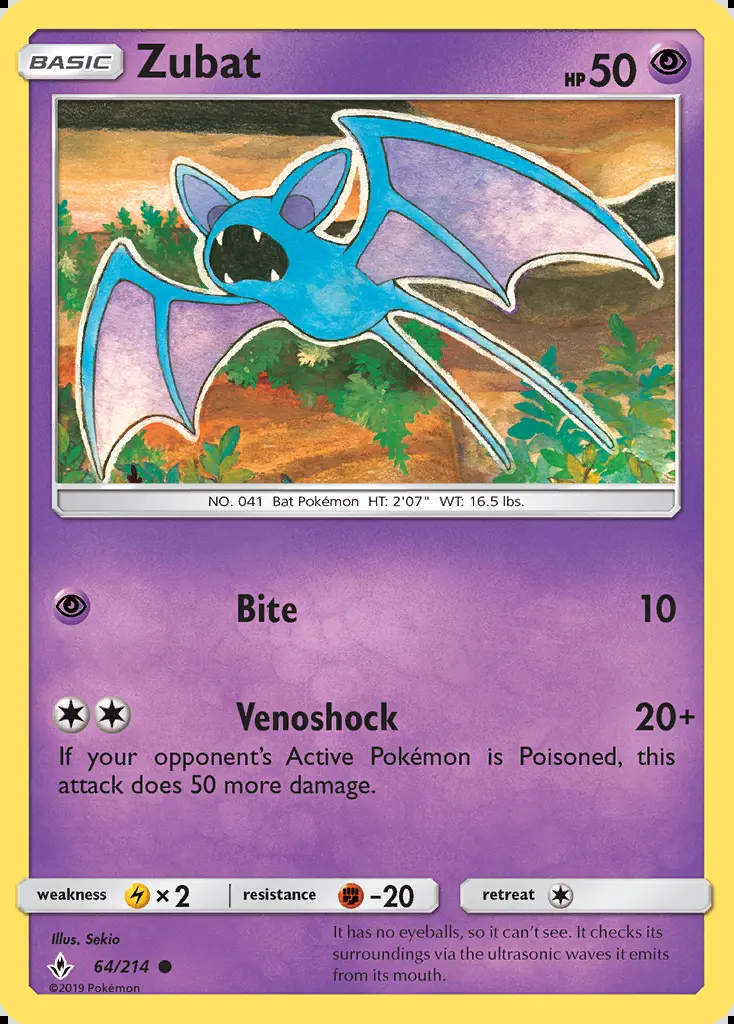 Image of the card Zubat